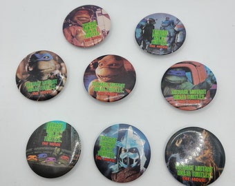 Vintage Teenage Mutant Ninja Turtles: Filmen Pins.