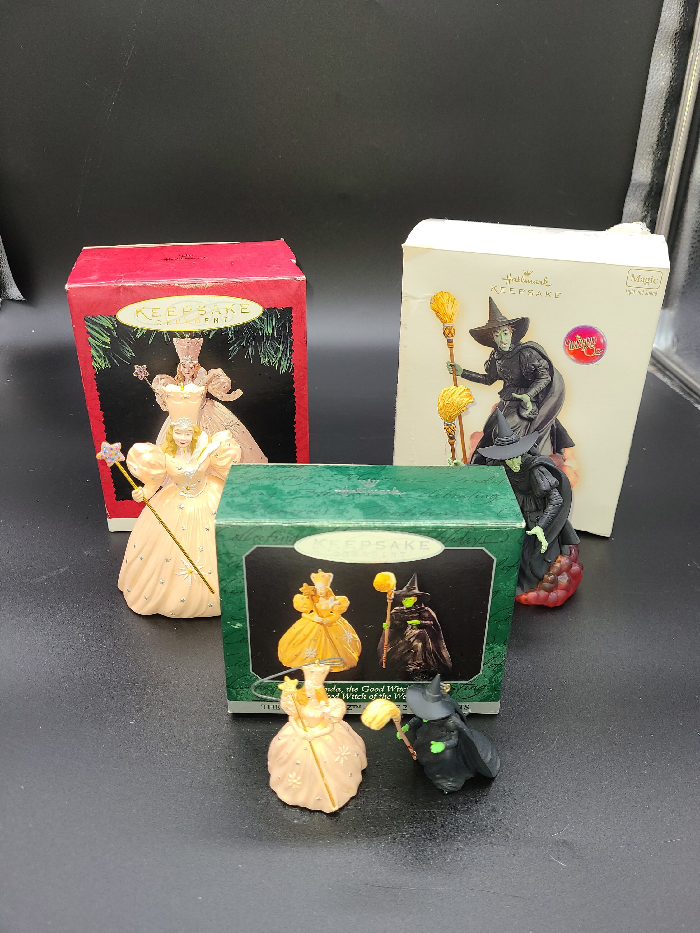 Vintage Hallmark Keepsake Wizard of Oz Christmas Ornaments