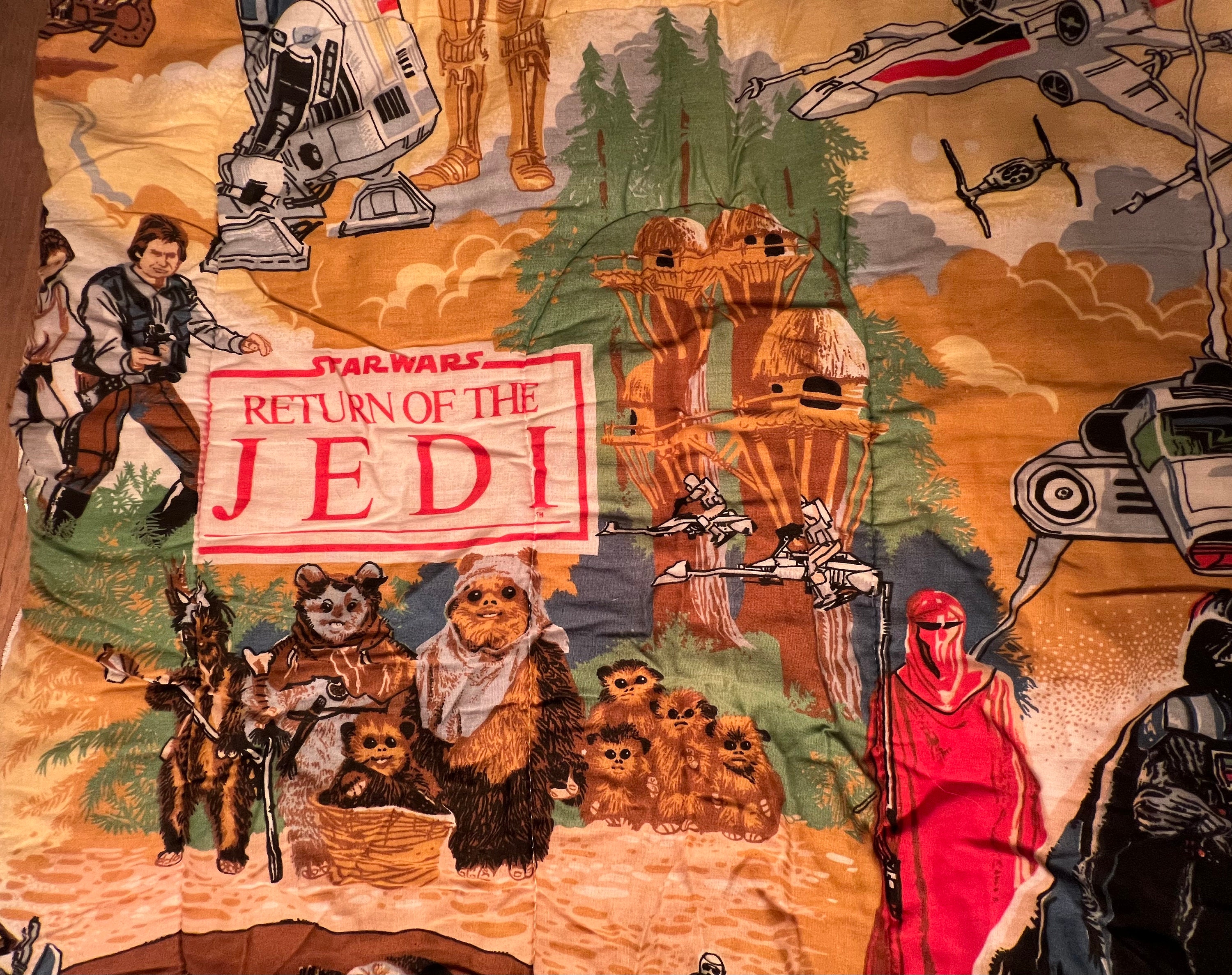 1983 Star Wars Return of the Jedi Sleeping Bag. - Etsy Canada