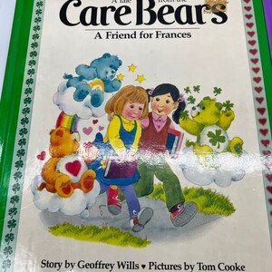 1983 Parker Brothers A Tale from the Care Bears book. “ A Friend for Frances.”