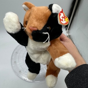 TY Beanie Buddy Chip the Cat with Hang Tag and Tush Tag. New old stock!