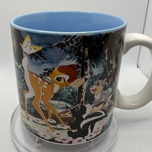 Vintage Rare Walt Disney Bambi Coffee Mug. Made in Japan.