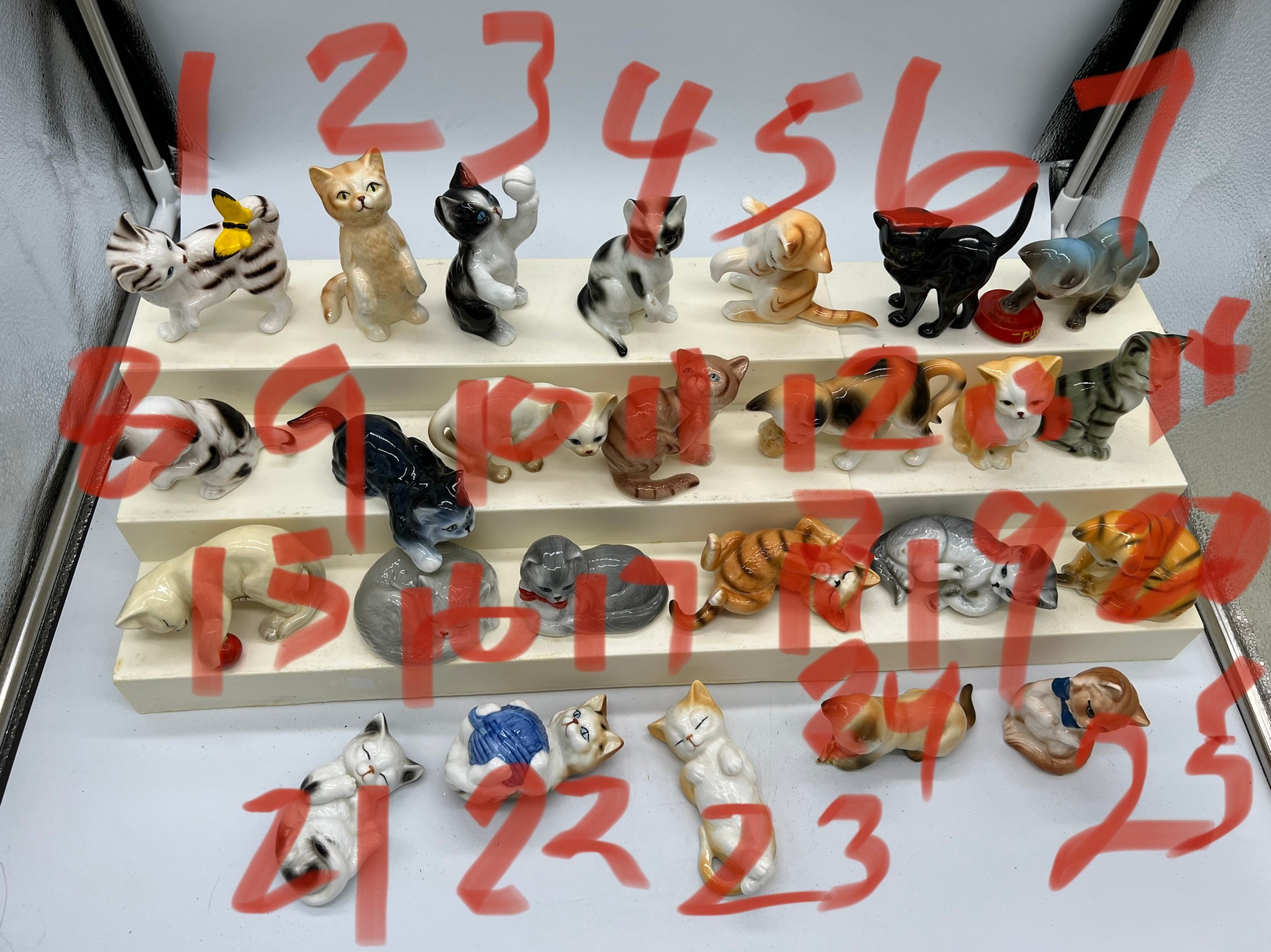 Retired Danbury Mint 1986-1988 Cats of Character. Sold Separately