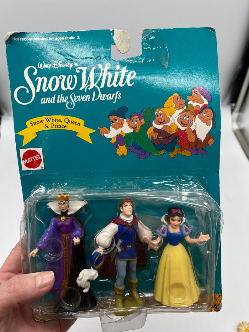 Vintage Disney’s Snow White and the Seven Dwarfs Action Toys in ...