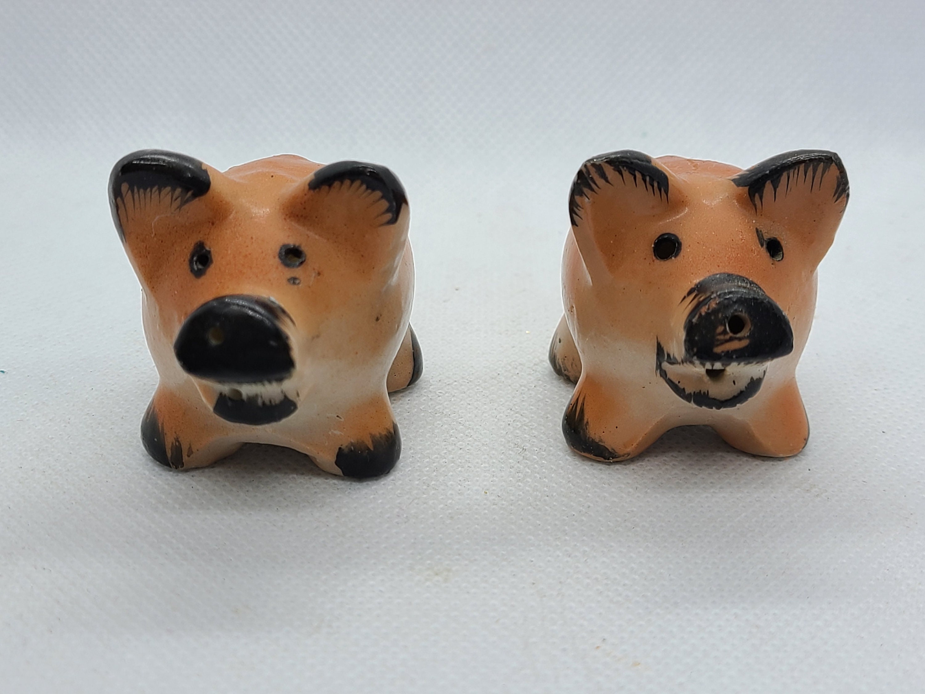 Home & Living Dining & Serving Vintage Pig Salt Shaker Pepper Shaker