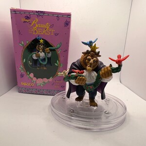 Vintage Enesco Disney’s Beauty and the Beast “A Bough For Belle” Christmas Ornament with original box!