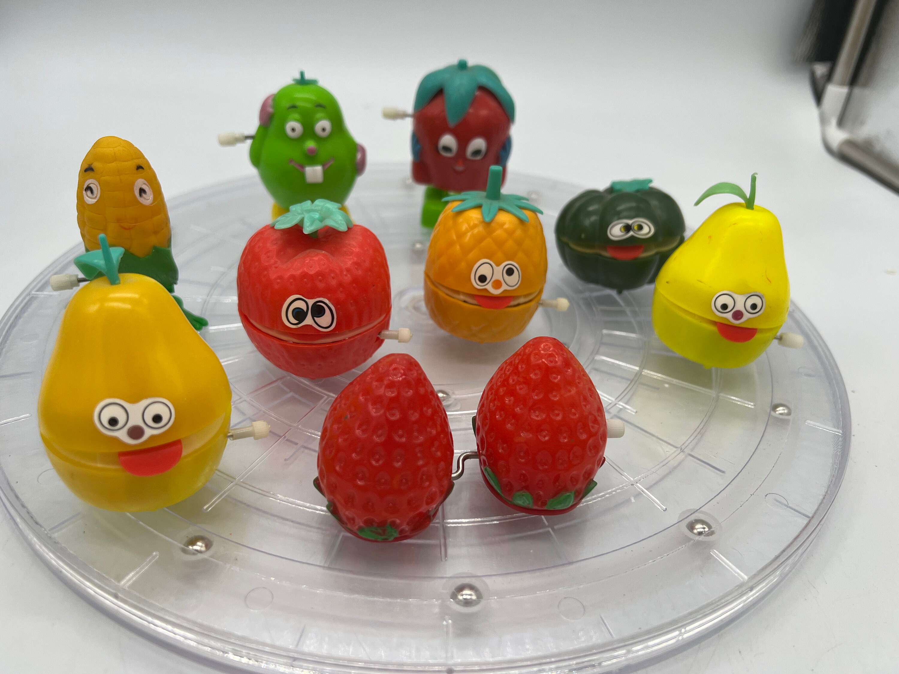 Vintage ＊ gem fruits ＆ vegetable Vintage Anthropomorphic Fruit and Vegetable Wind-up Toys