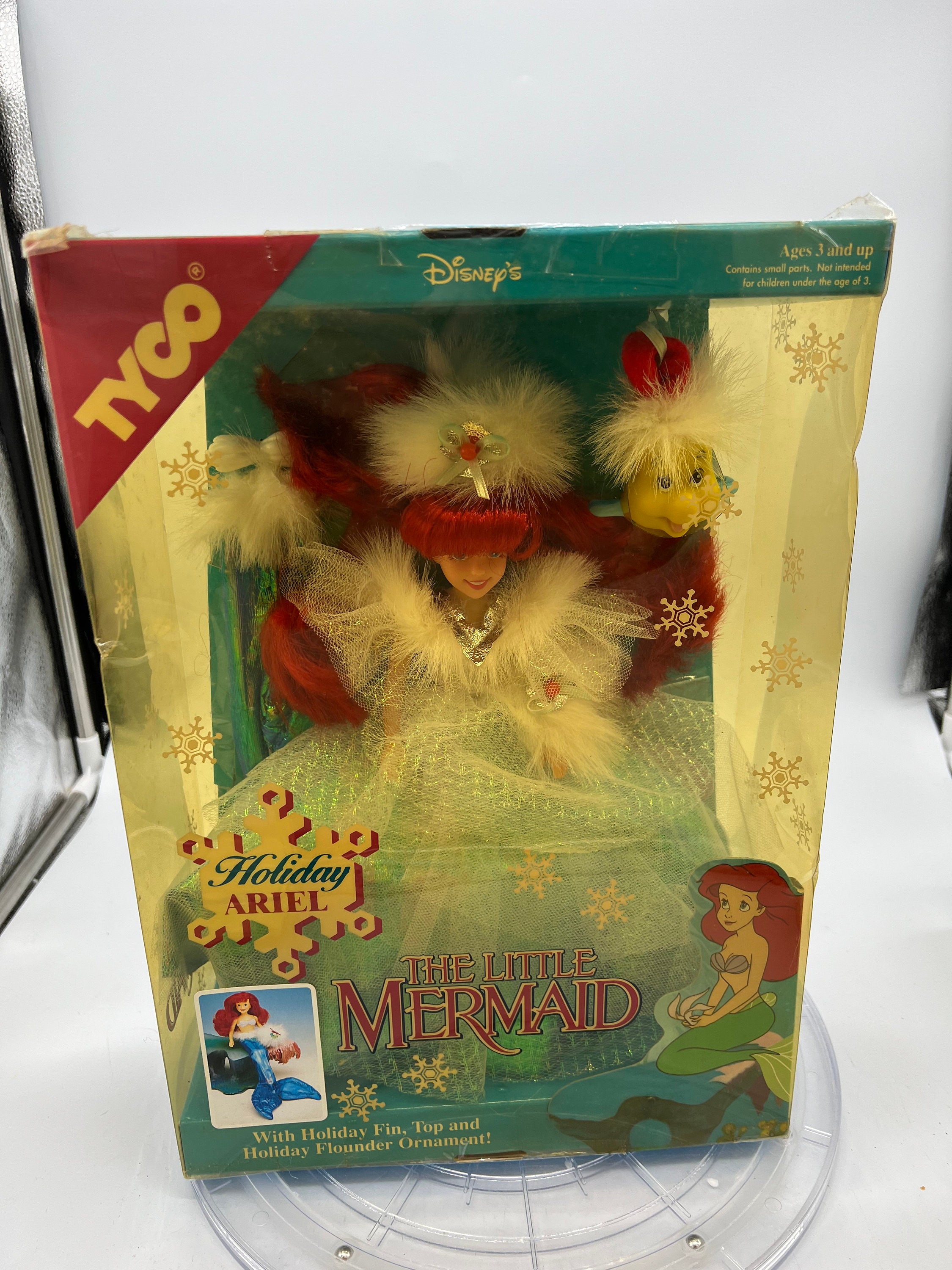 Vintage Disney's Tyco Holiday Ariel the Little Mermaid - Etsy