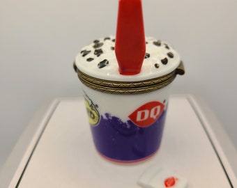 Dairy Queen Blizzard アイスクリーム 陶器ヒンジボックス Dairy Queen