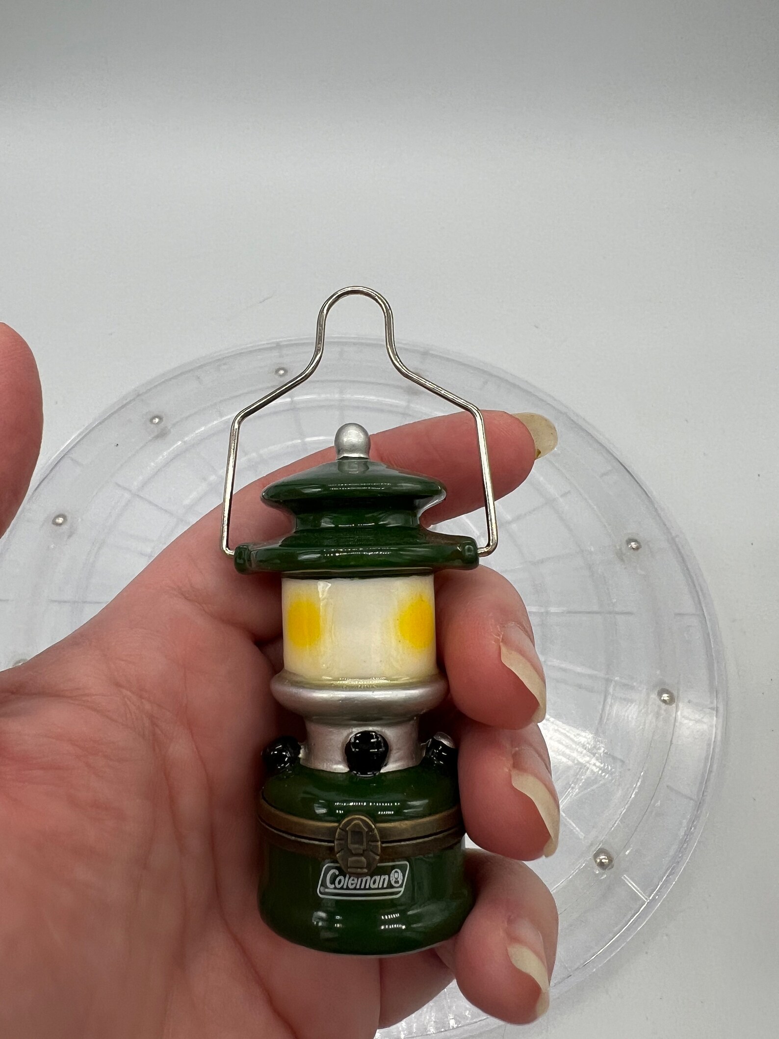 2000 Coleman Camping Lantern PHB Porcelain Hinged Box With Etsy