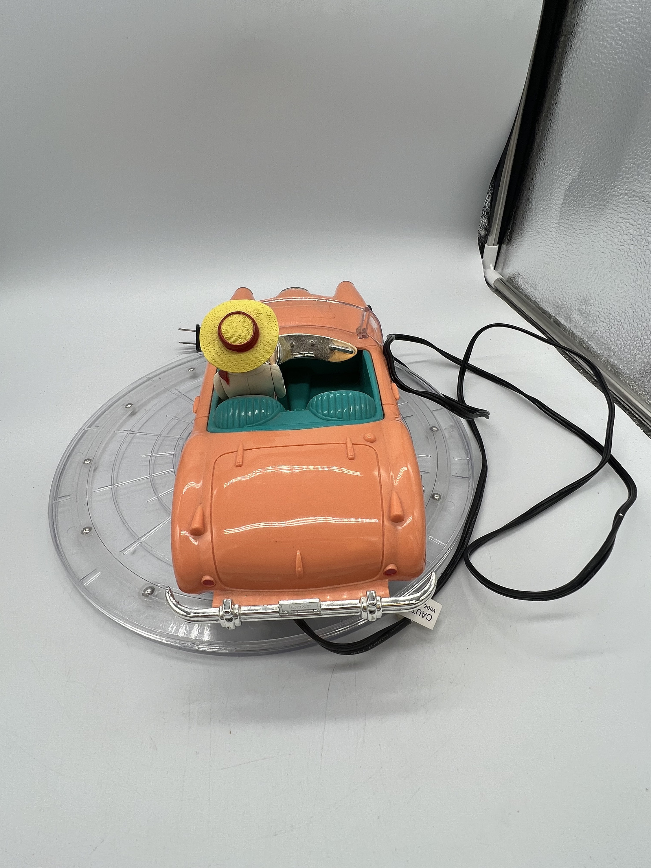 1996 Barbie Doll Clock Radio Alarm 1962 Austin Healey Convertible