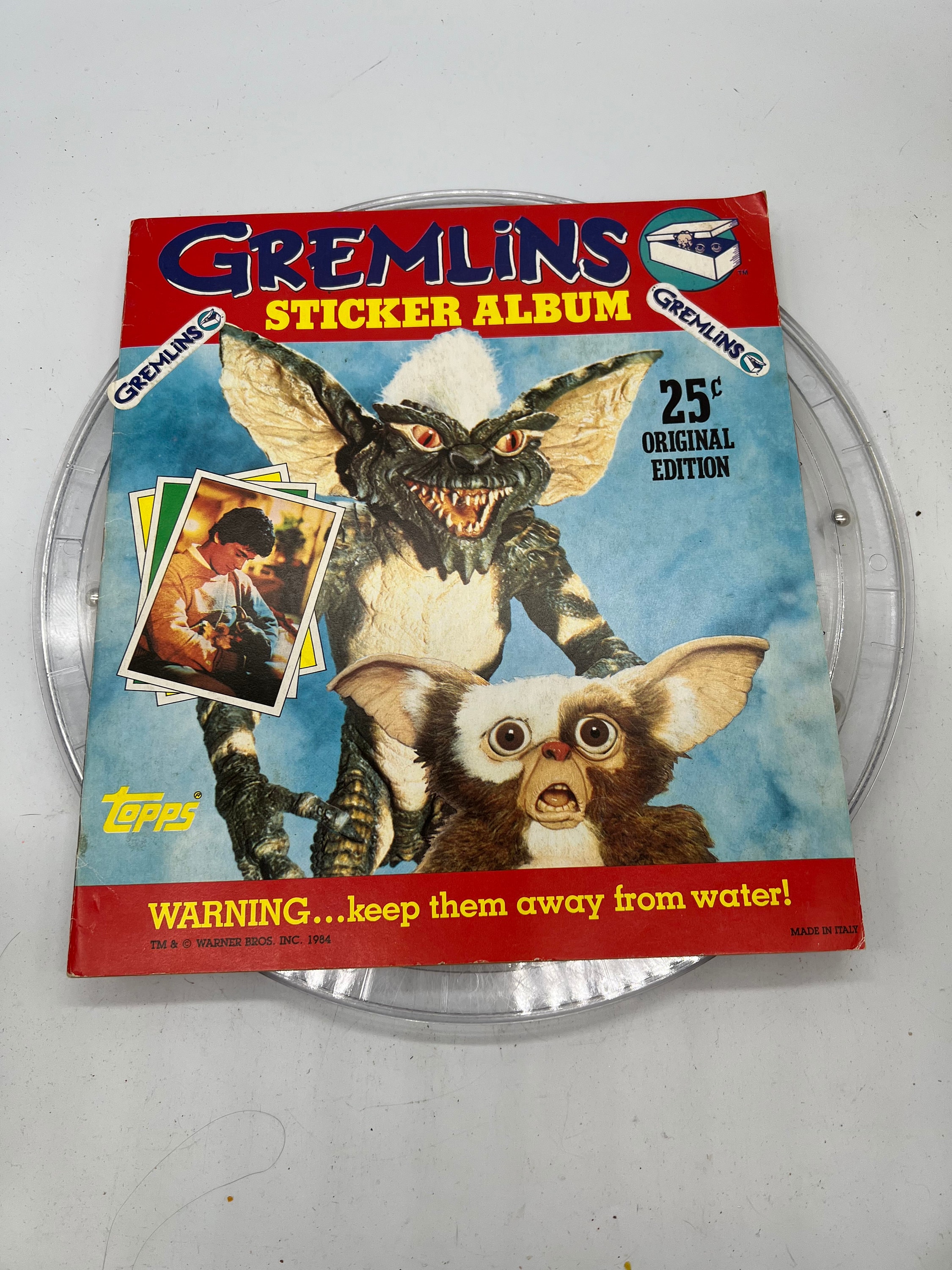 1984 TOPPS Warner Brothers Inc. Complete Gremlins Sticker Album - Etsy