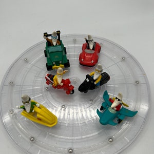 Vintage 1980s McDonald&#39;s Moon Man Happy Meal Toys