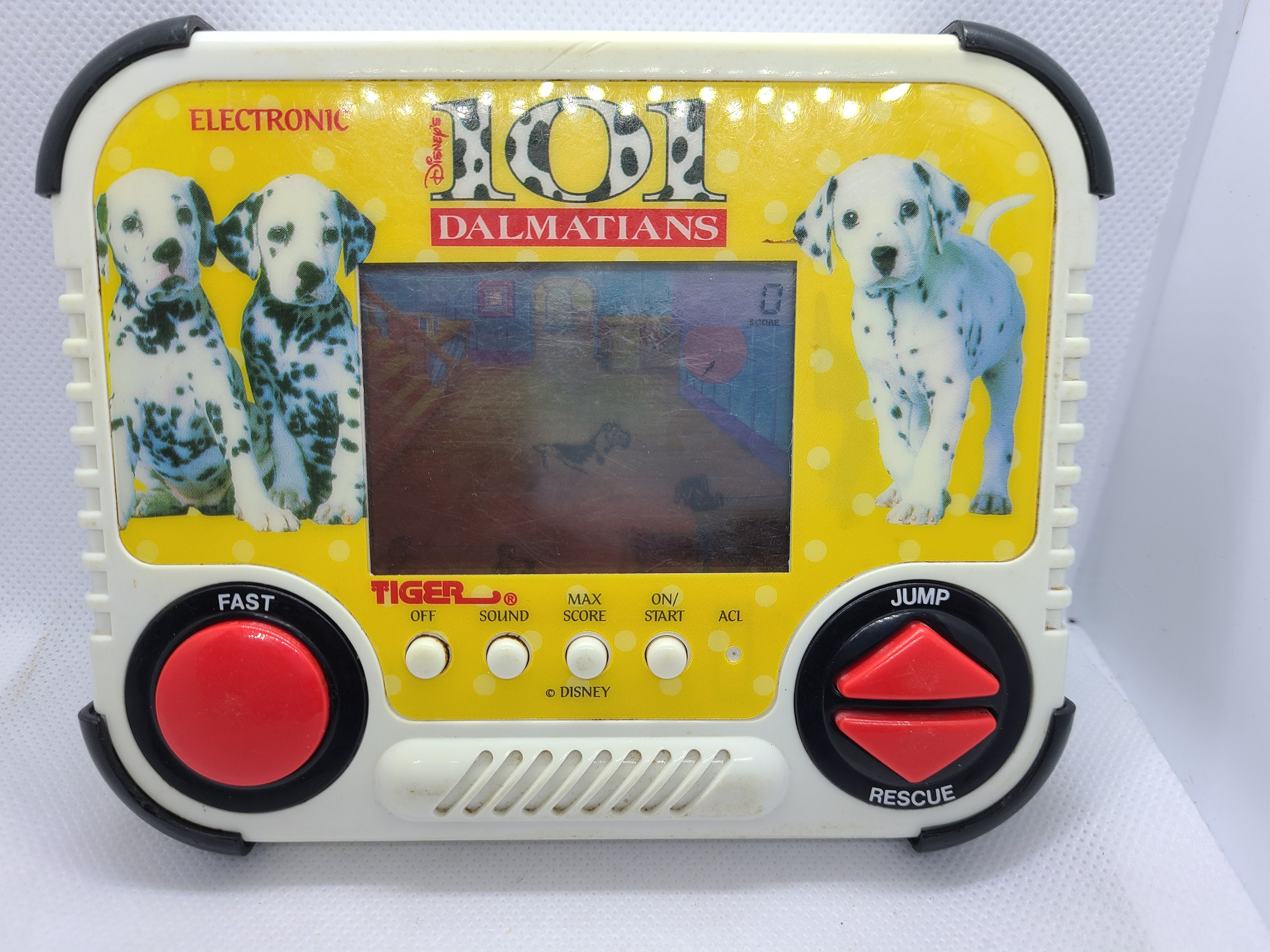 Vintage Tiger Toys 1994 Electronic Disney's 101 Dalmatians Game