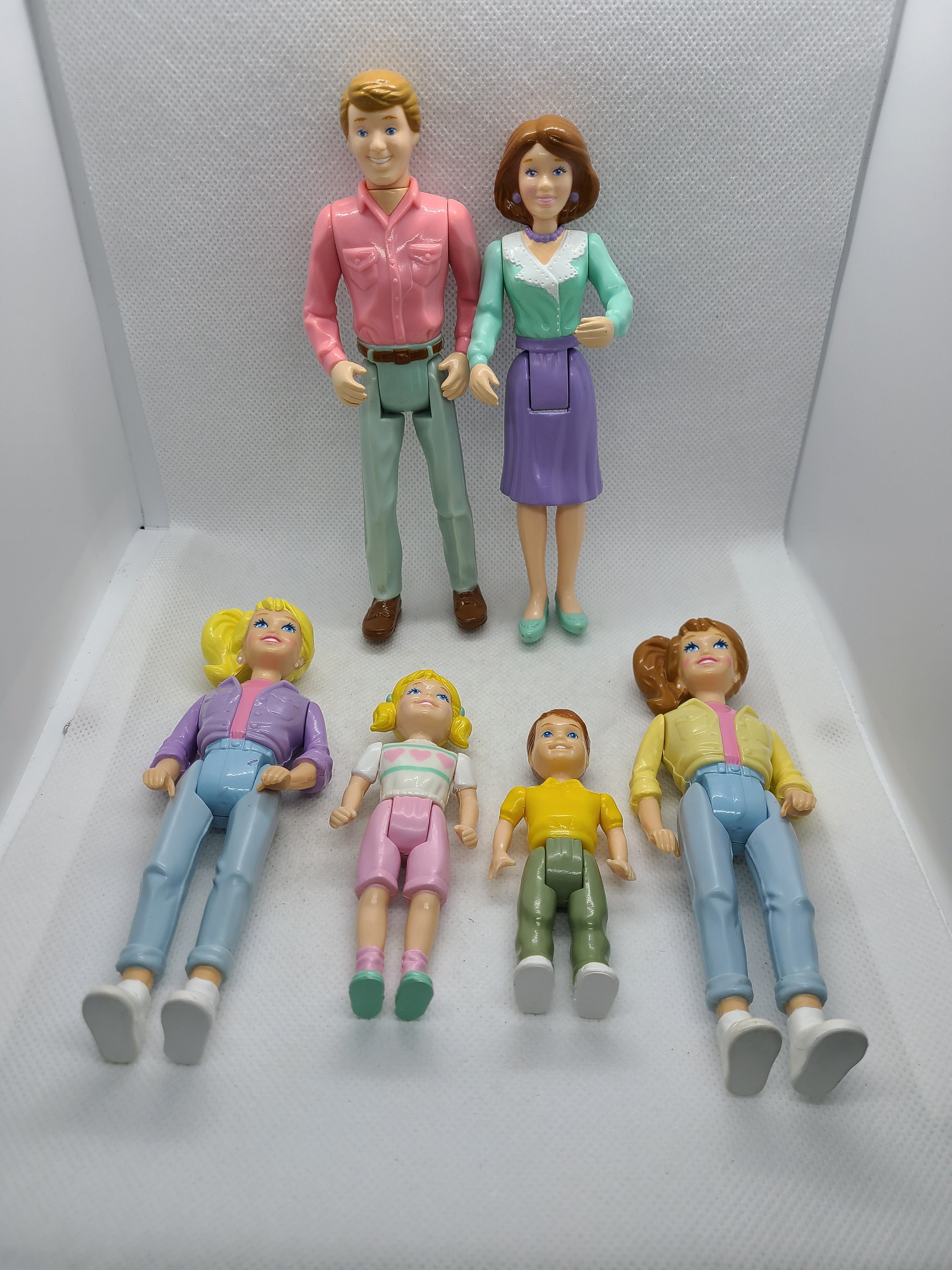 Vintage 1990s Playskool Dollhouse Dolls. Sold Separately Etsy
