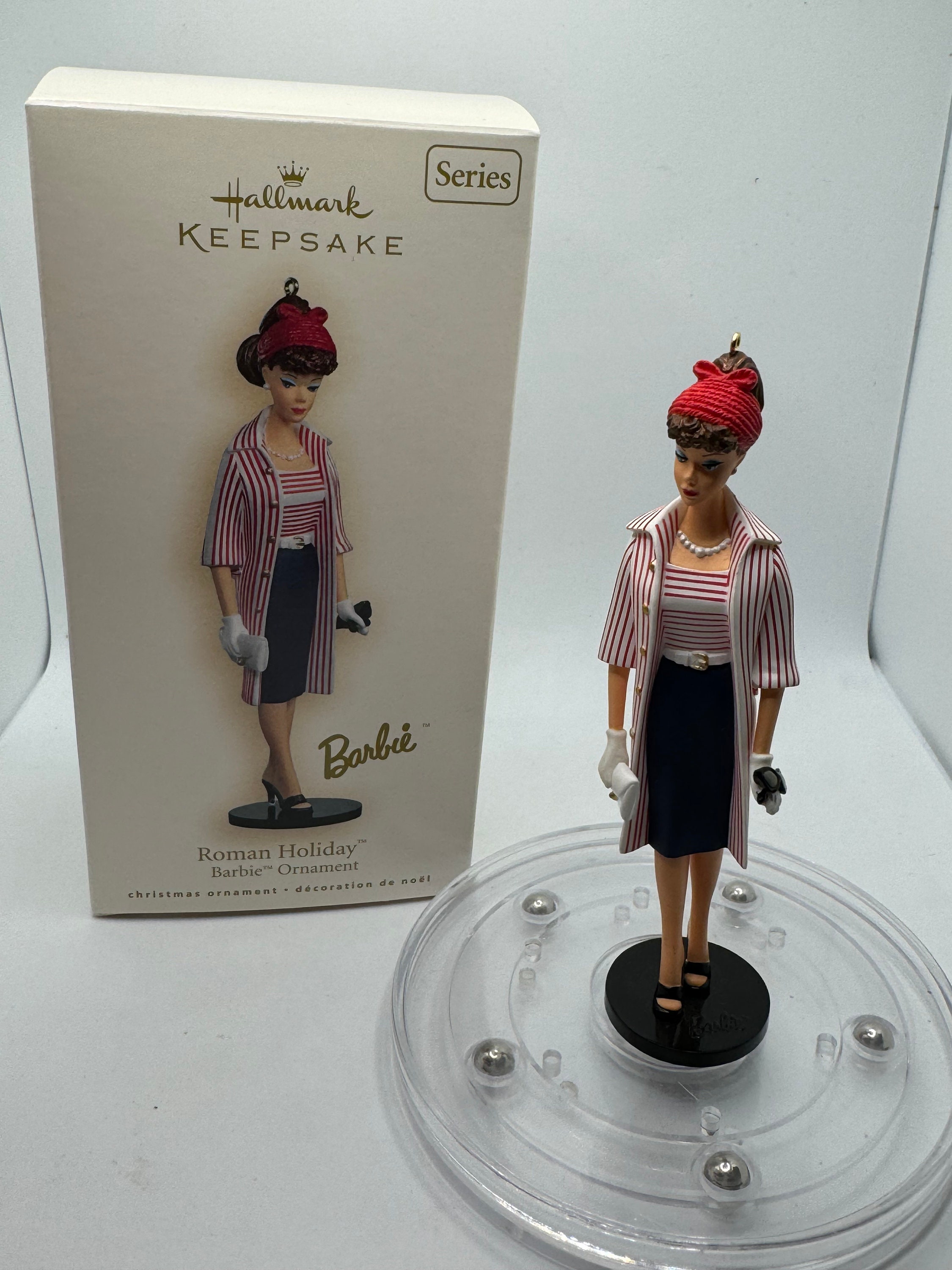 Barbie Roman Holiday Hallmark Keepsake Ornaments With Original Box. Etsy