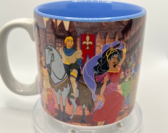 Vintage Rare Walt Disney The Hunchback of Notre Dame Coffee Mug. Made in Japan.