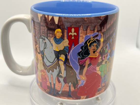 Vintage Rare Walt Disney the Hunchback of Notre Dame Coffee Mug