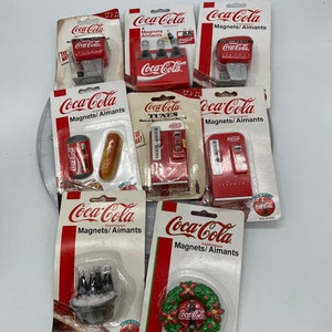 Various Vintage Mint in Pack Coca-Cola Refrigerator Magnets! Sold Separately!