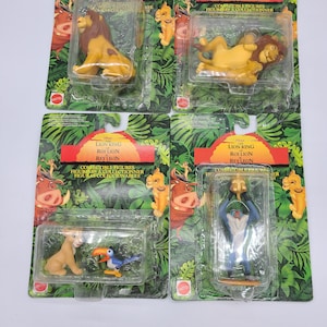 Vintage 1990s Disney's the Lion King Figurines Mint in - Etsy