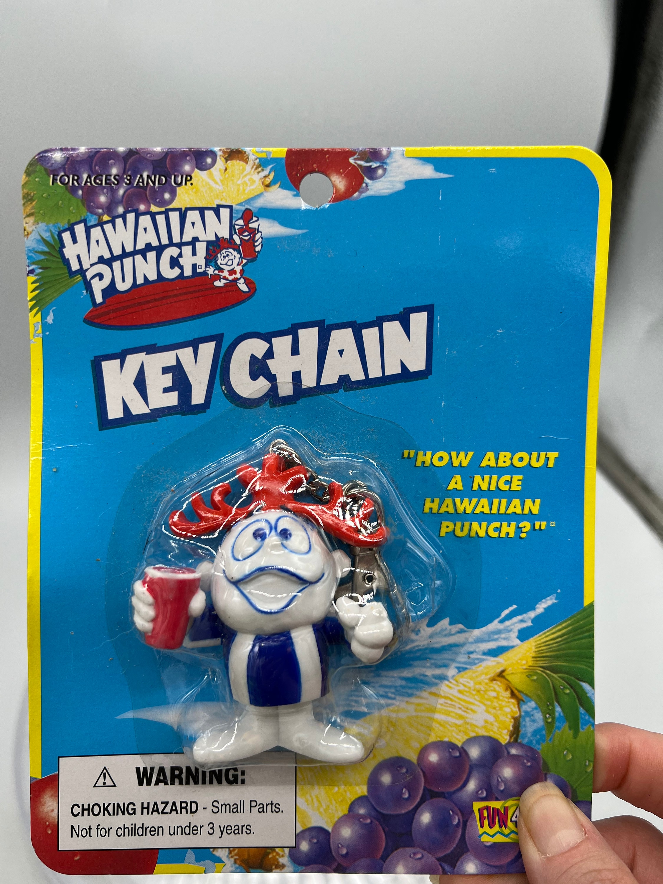 1990年製 ビーチボーイズ マスコットベア 1990's Hawaiian Punch Key Chain Mint in Pack. - Etsy