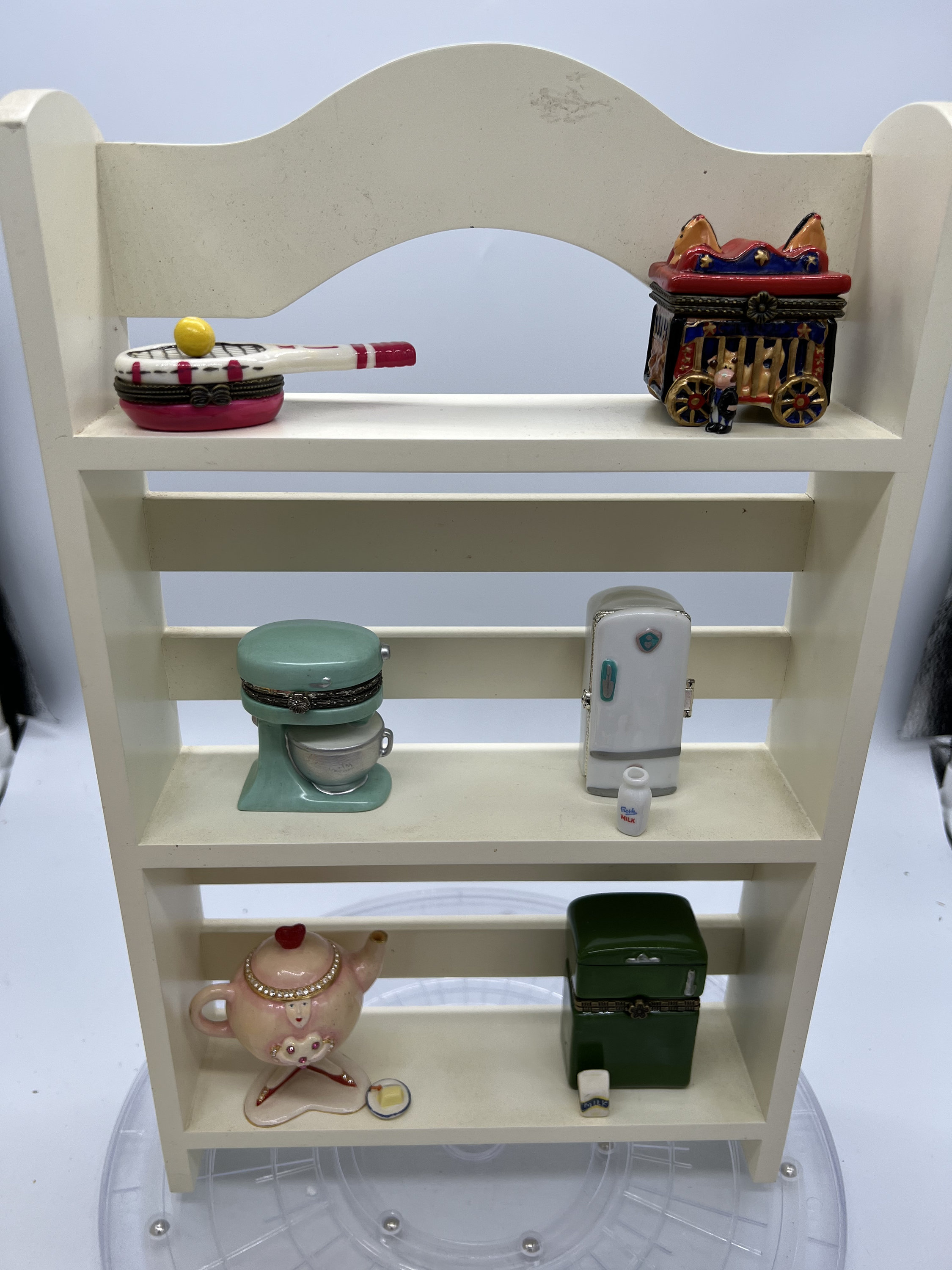 PHB Various Vintage Porcelain Hinged Box and Trinket Boxes