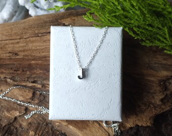 Tiny J Necklace - Etsy UK