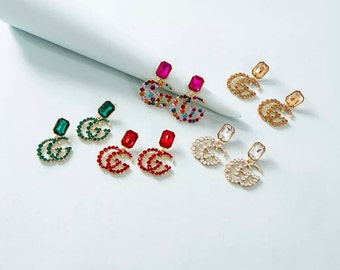 gg inspired earrings