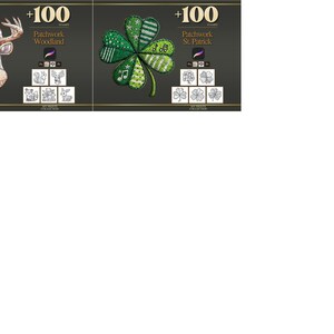 Collection de tampons Procreate Patchwork et de pinceaux Photoshop - Plus de 3 600 illustrations, dessins, art numérique, dessins au trait, lot de pochoirs image 6