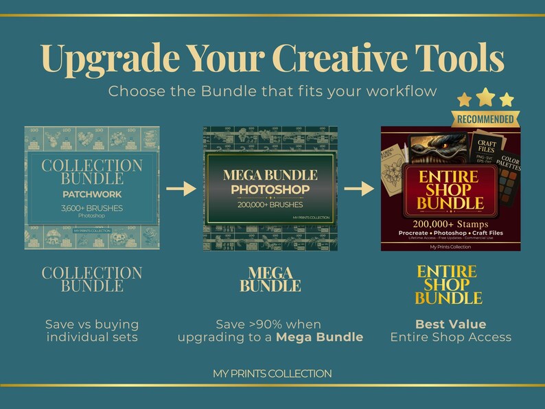 Cherry Patchwork Photoshop Brushes & Procreate Stamps – 100+ Fashion ...