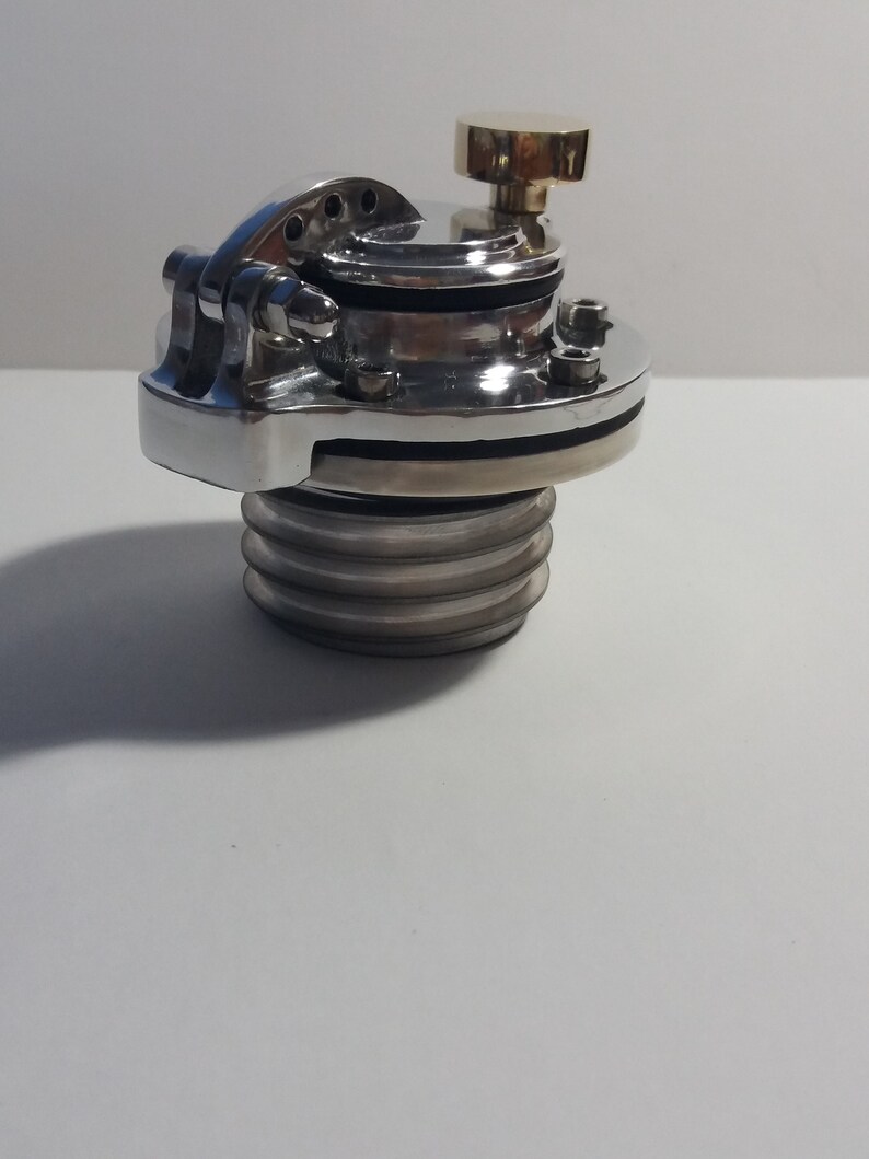 Custom Gas tank cap cover Combi Harley Davidson Bobber Chopper Etsy