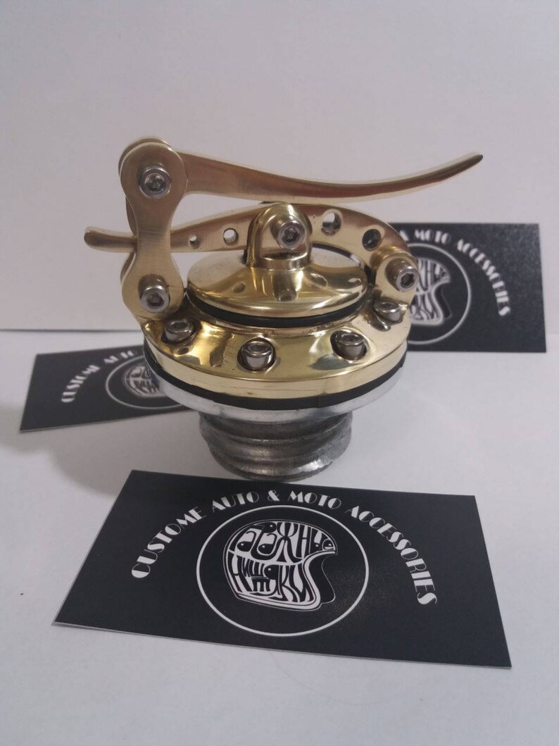 Custom HandMade Speedster Gas tank cap cover Harley Davidson Etsy