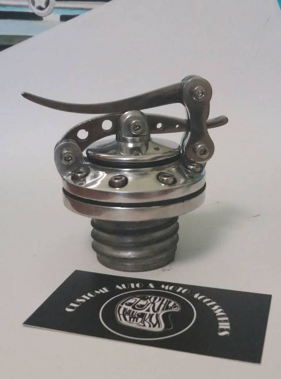 Custom HandMade Speedster Al Gas tank cap cover Harley Etsy