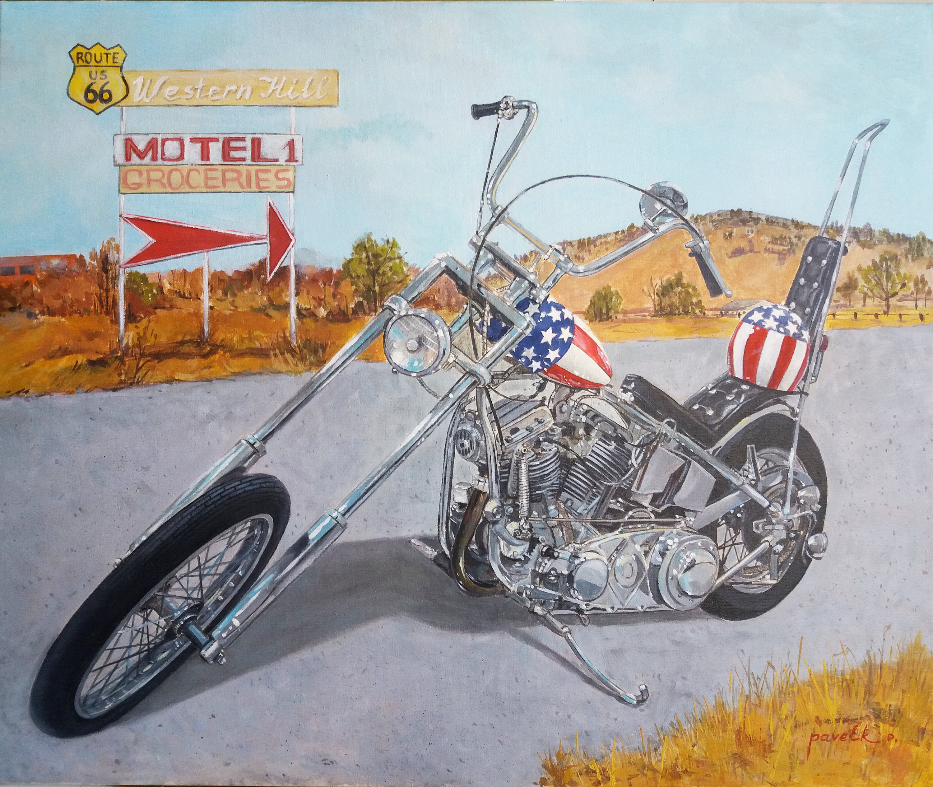 Харлей Дэвидсон easy Rider
