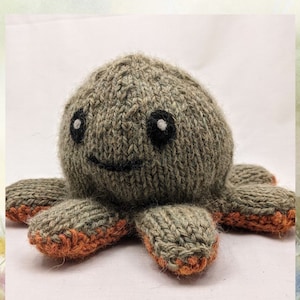 Reversible Octopus - KNITTING PATTERN ONLY