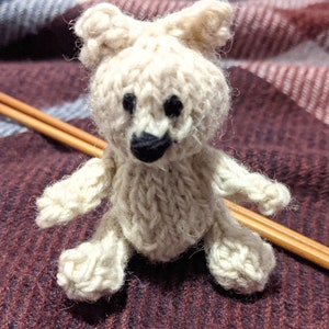 Teeny Teddy Ornament PATTERN image 3