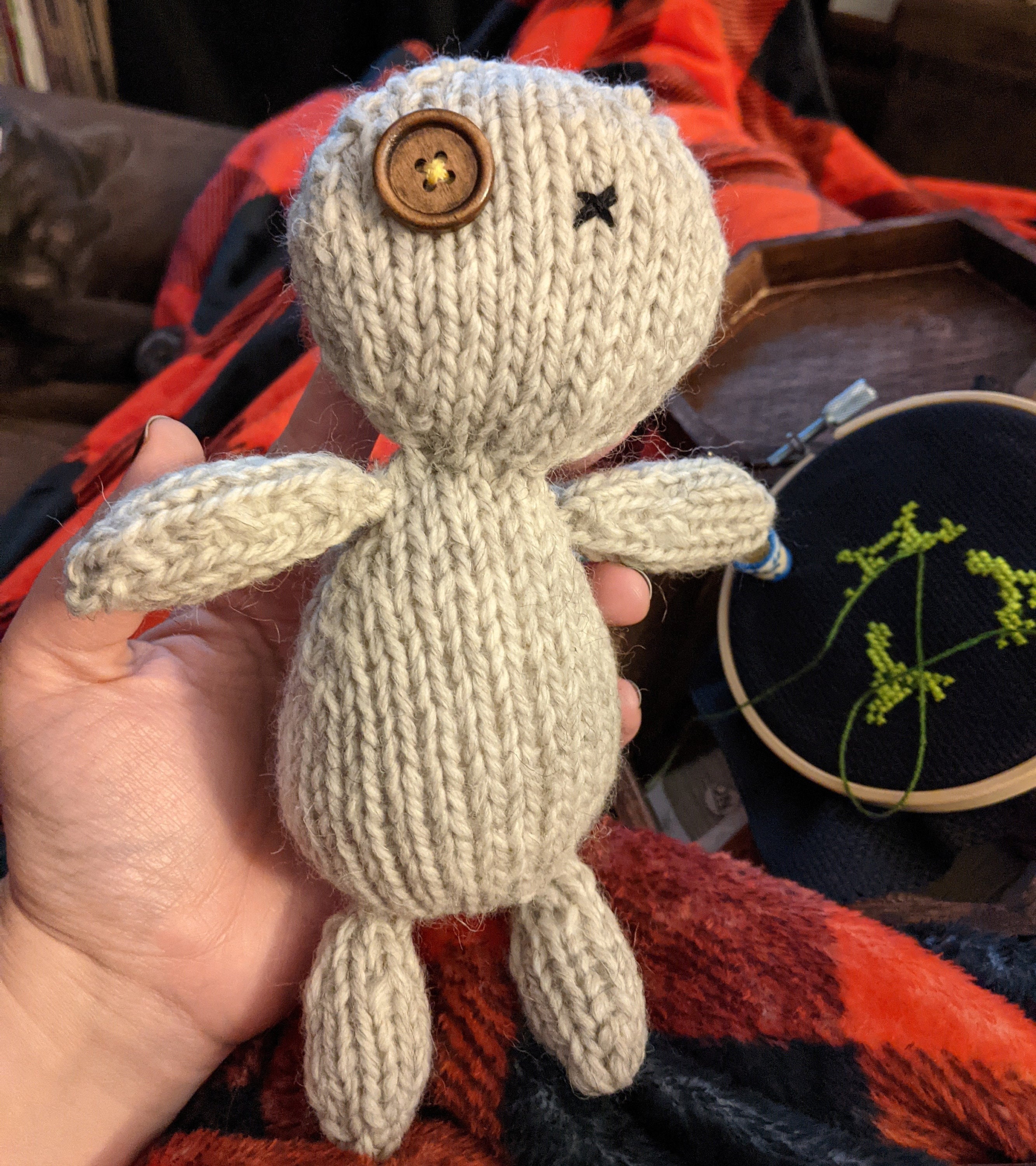Voodoo Doll Knitting PATTERN Etsy