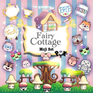 Fairy Cottage Emoji Set 28pk