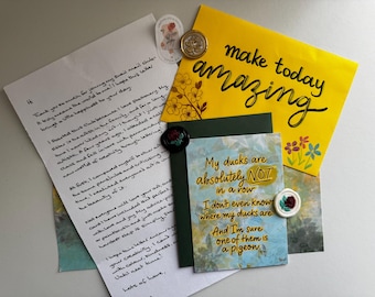 Belettering Snail Mail Club | Juni 2026 Envelopkunst handgeschreven brief, lakzegel en minikunstwerk