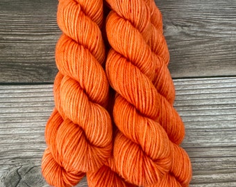 OOAK - Pumpkin - Merino Sock Mini's