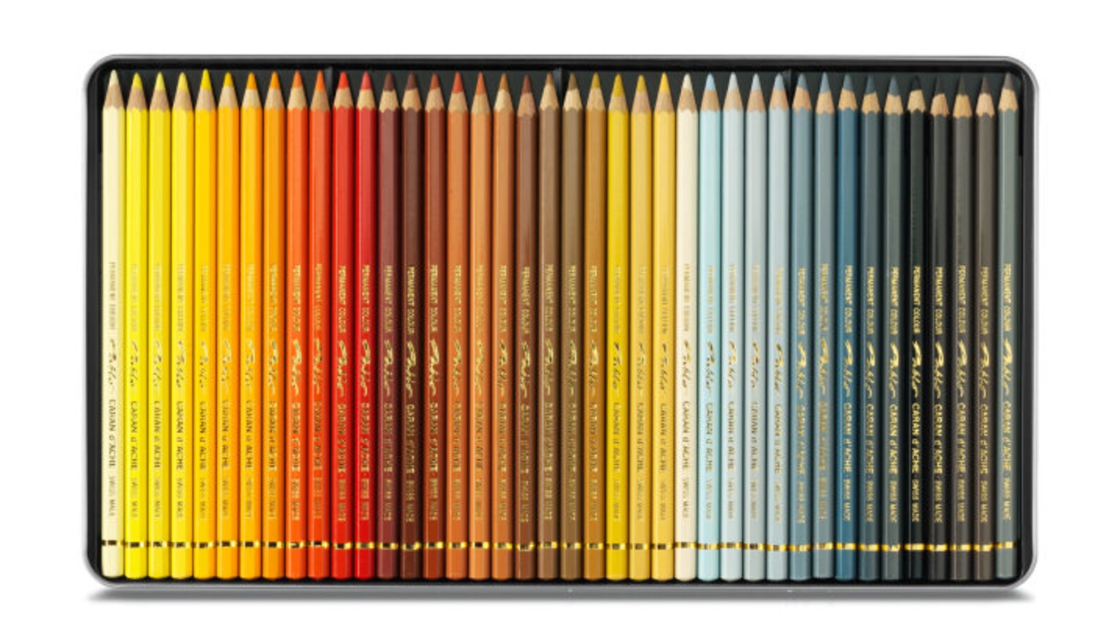 Caran D'ache Pablo 120 Finest Permanent Colored Pencils in Etsy