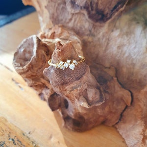 Bague dorée
