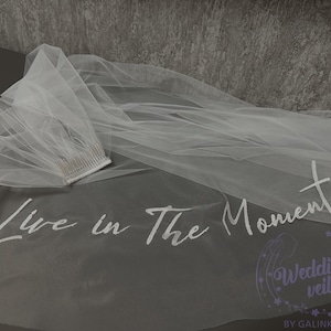 Bespoke Wedding Veil: Personalized Embroidery with Silk Thread