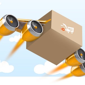 Fast delivery, express. The veil will arrive quickly.
