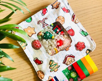 Juguete navideño | Bolsa de espías, juego sensorial, búsqueda del tesoro, regalo de Navidad