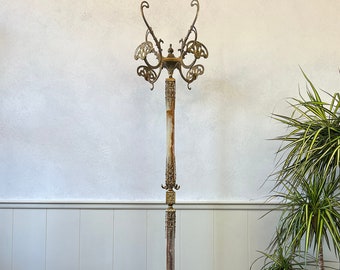 Beautiful Hollywood Regency Style, Entryway Tree Standing Coat Rack, Beautiful Italian Marble Hallway Rack