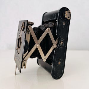 Old folding pocket camera, made in USA
