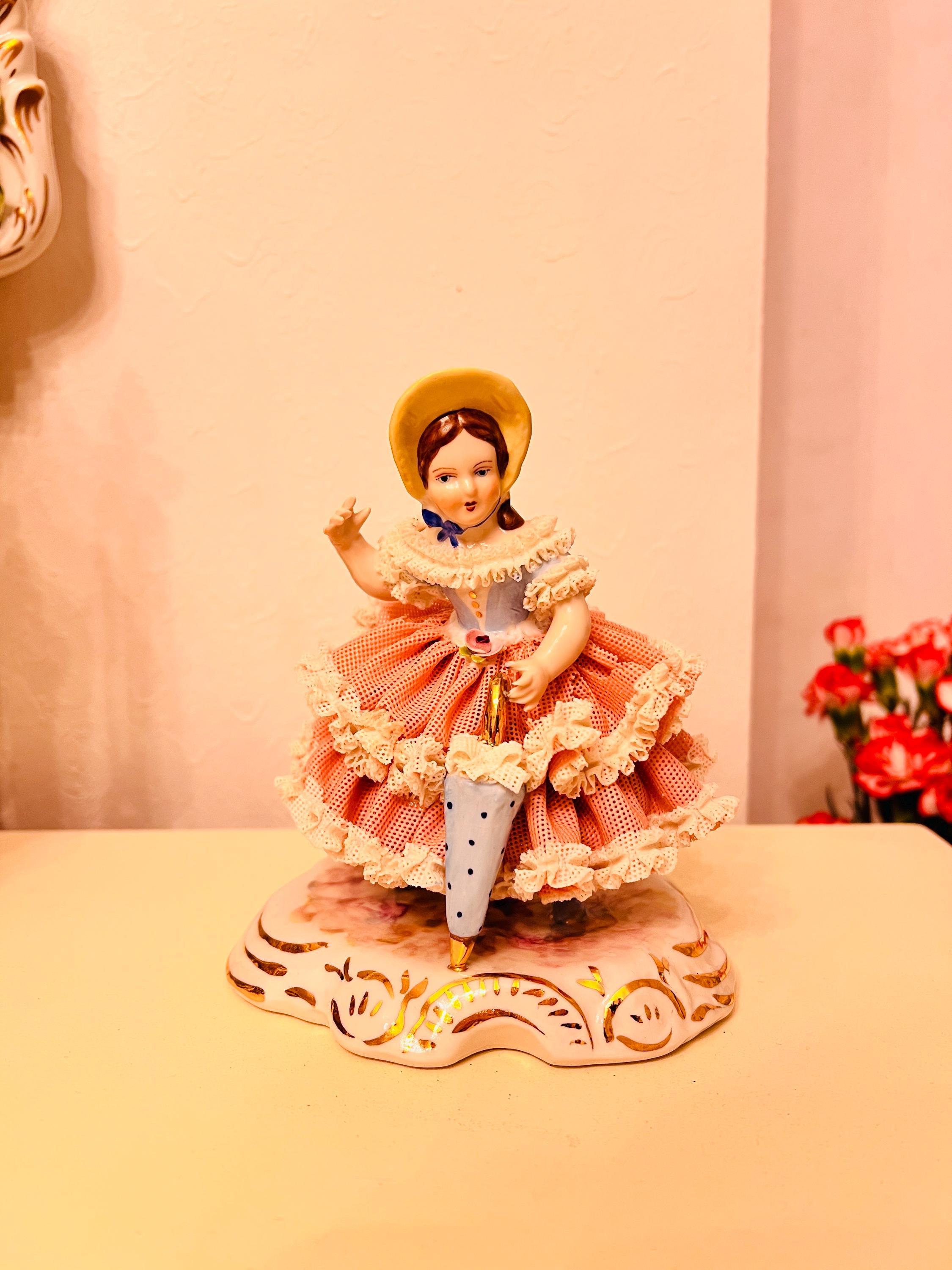Dresden lace doll - Etsy 日本
