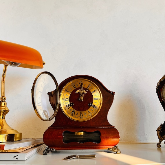 John Warmink Mantel Clock Wuba Table Pendulum Clock 8-days