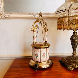 Scatola musicale in legno italiano – Regalo ricordo vintage intarsiato con melodia